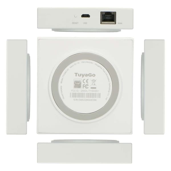 Alecto SMART-BRIDGE10 Liitäntäpiste Zigbee antureille verkkoon / internetiin