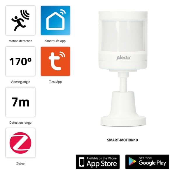 Alecto SMART-MOTION10 Smart Zigbee bevægelsessensor