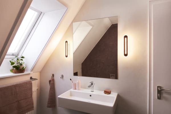 LEDVANCE SMART+ Wall Orbis Bath 13W TW Svart IP44 WiFi - C