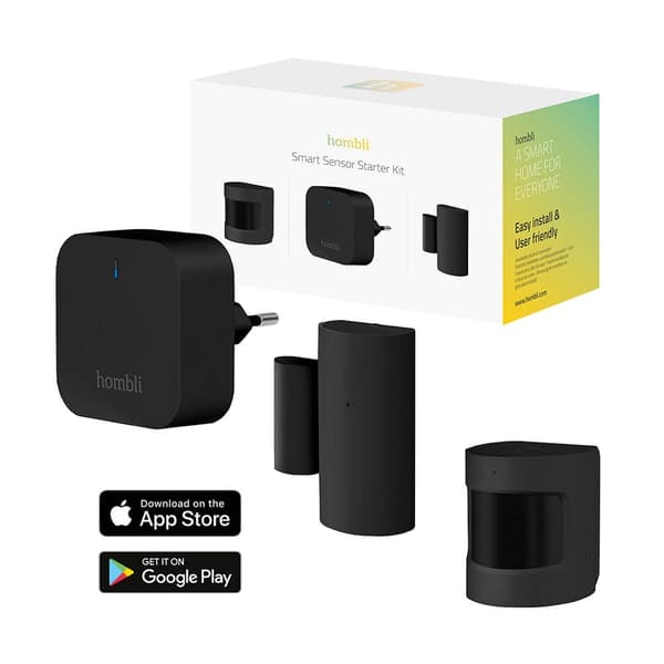 Hombli Smart Bluetooth Sensor Starter Kit Svart