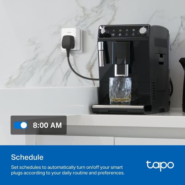 TP-Link Tapo Mini Smart Wi-Fi-stik, energiovervågning, Matter /Tapo P110M