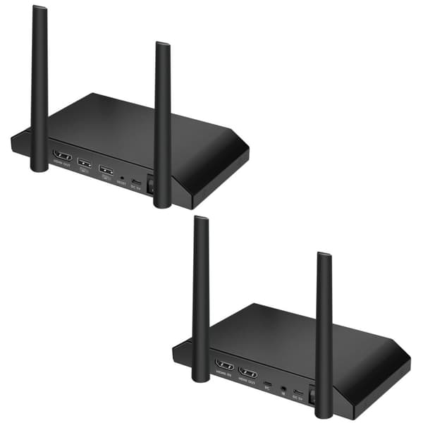 LogiLink Trådlös HDMI-överföring KVM 1till4 4K@60Hz
