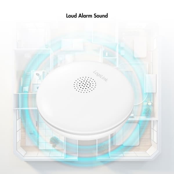 LogiLink Smart Vattanläckagesensor Wifi Tuya