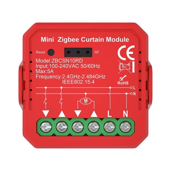 Nedis SmartLife Strömbrytare | Zigbee 3.0 | 1000 W | Terminalanslutning | App tillgänglig för: Android™ / IOS