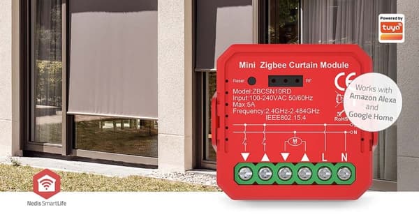 Nedis SmartLife Strömbrytare | Zigbee 3.0 | 1000 W | Terminalanslutning | App tillgänglig för: Android™ / IOS
