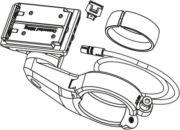 Bosch Kiox displayholder 31,8 mm, Smart System
