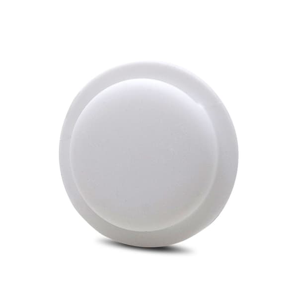 SiGN Apple AirTag Sticker Mount Silikonskal - Vit