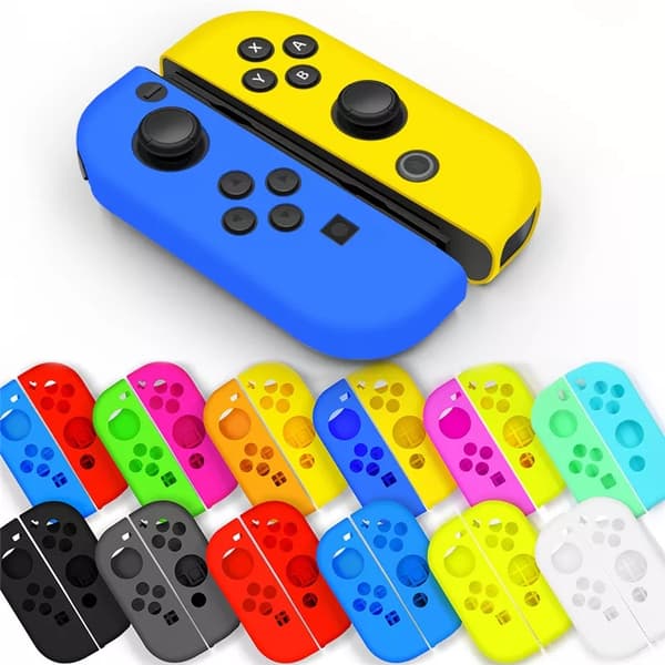 Silikonskydd kompatibla med Nintendo Switch Blå