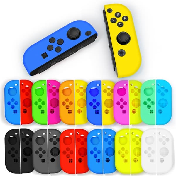 Silikonskydd kompatibla med Nintendo Switch Blå