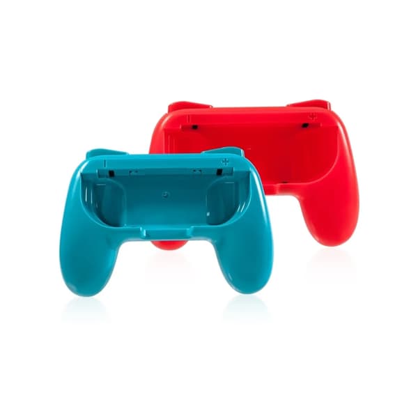 2 Stycken Hållare kompatibla med Joy-Con Halvor Röd/Blå