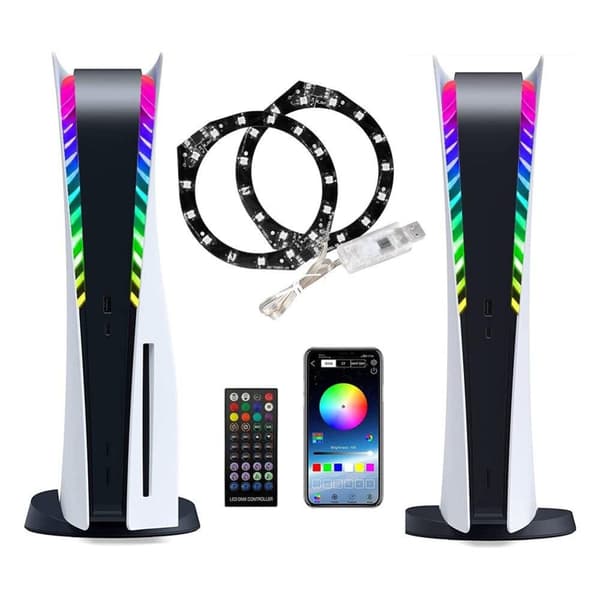 Led Ring Playstation 5 PS5 -sovellusohjattu + kaukosäädin