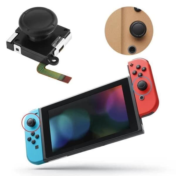 NYTT 3D Rocker Stick Analog Joystick Stick för NS Nintendo Switch Joy-Con Co