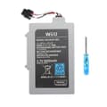 Miniatyrbild 1 av 4: 3,7V 3000mAh Li ion uppladdningsbart batteri för Nintendo Wii U Gamepad AC1612