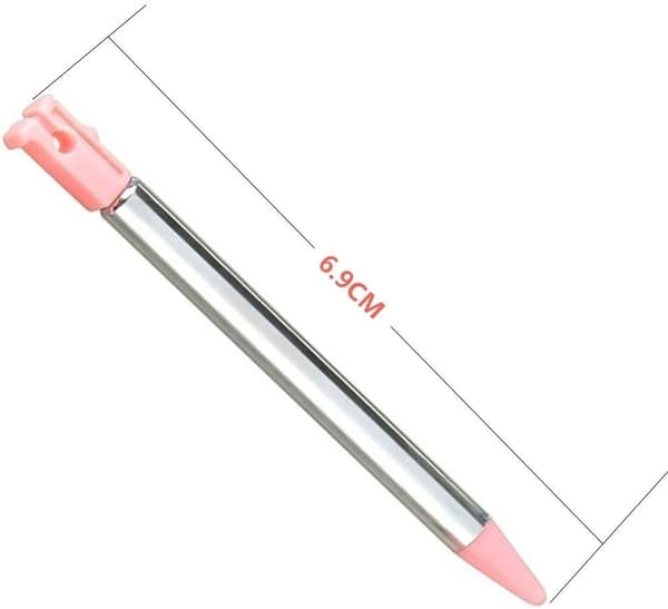 3x Yhteensopiva kanssa 3DS Pink -kynän kynä