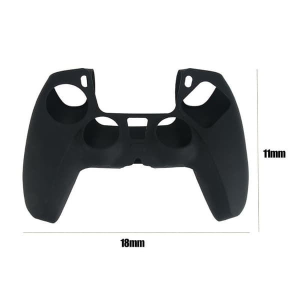 2x Silikonskydd för Playstation 5 PS5 Kontroll - Vit