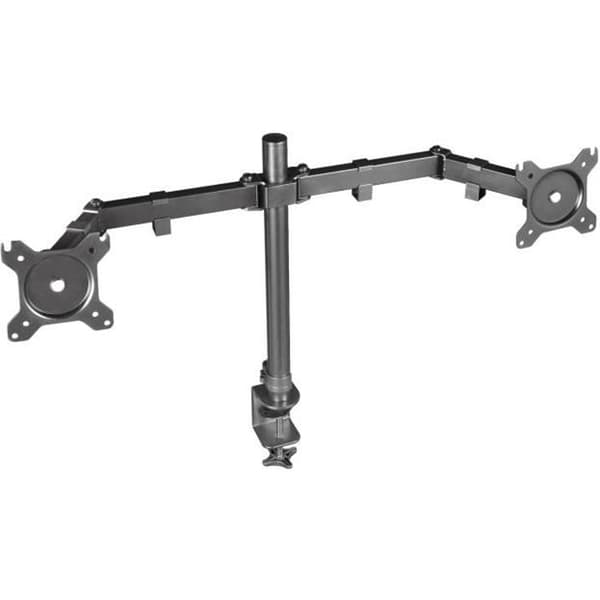 Trust Gaming GXT 1120 Mara Dual Monitor Stand, Arm för två PC-skärmar upp till 32 tum, VESA 75/100