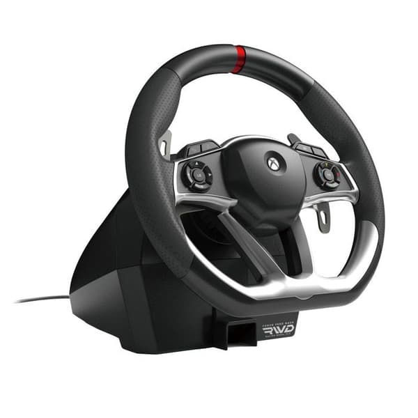 Racing Wheel - DLX - Force Feedback - Xbox Series X|S-kompatibel - Pedaler i verklig storlek - Robust klämning