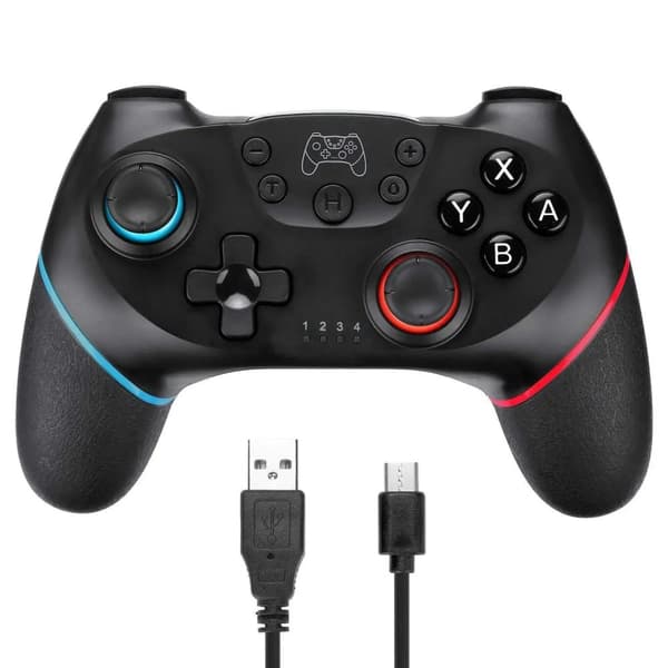 Trådløs Håndkontrol Kompatibel med Nintendo Switch Pro - Bluetooth
