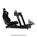 Miniatyrbild 4 av 4: Cockpit Simracing - Next Level Racing - GTElite Lite - Aluminium Svart - Sido- och Framsida Montering - Hållbar