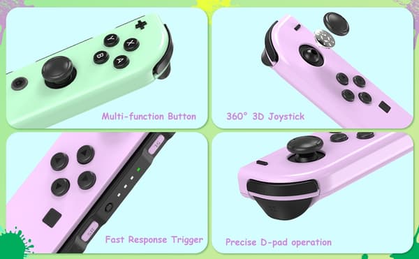 Kontroller kompatibel med Nintendo Switch