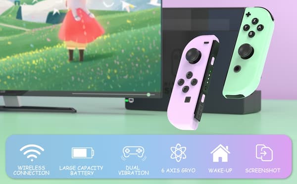 Kontroller kompatibel med Nintendo Switch