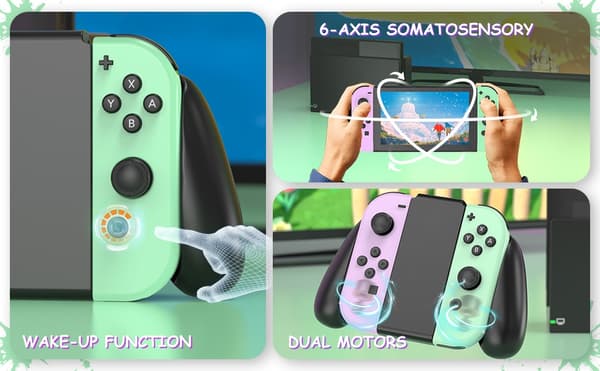 Kontroller kompatibel med Nintendo Switch