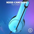 Miniatyrbillede 5 af 6: Trådbundet headset - Airlite - Neptunblå - Kompatibelt med PS4/PS5 - Bommikrofon - Over-Ear-huvudband
