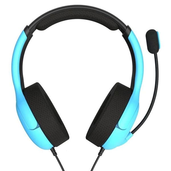 Trådbundet headset - Airlite - Neptunblå - Kompatibelt med PS4/PS5 - Bommikrofon - Over-Ear-huvudband