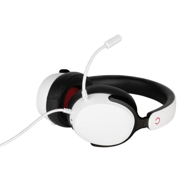 Gamingheadset - KONIX - Trådbunden Over-Ear Nexus - Nintendo Switch 2 - 40mm Högtalare - Mikrofon - 3.5mm Jack - Vit