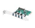 Miniatyrbild 4 av 4: 4x USB 3.1 Card PCI Express Gen1