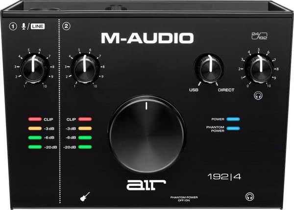 M Audio AIR 192 | 4 Vocal Studio Pro - USB-lydgrænseflader