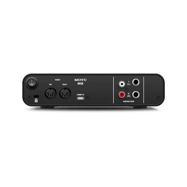 Motu M2 - 2 ingångar/2 utgång USB-C ljudgränssnitt