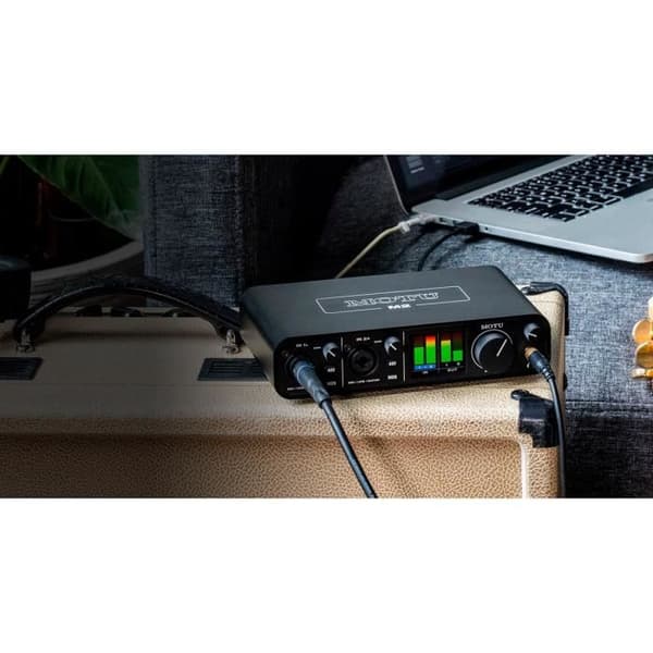 Motu M2 - 2 ingångar/2 utgång USB-C ljudgränssnitt