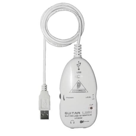 Behringer Guitar Link UCG102 -äänikaapeli 2 x 3,5 mm valkoinen
