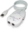 Pikkukuva 1 / 2: Behringer Guitar Link UCG102 -äänikaapeli 2 x 3,5 mm valkoinen