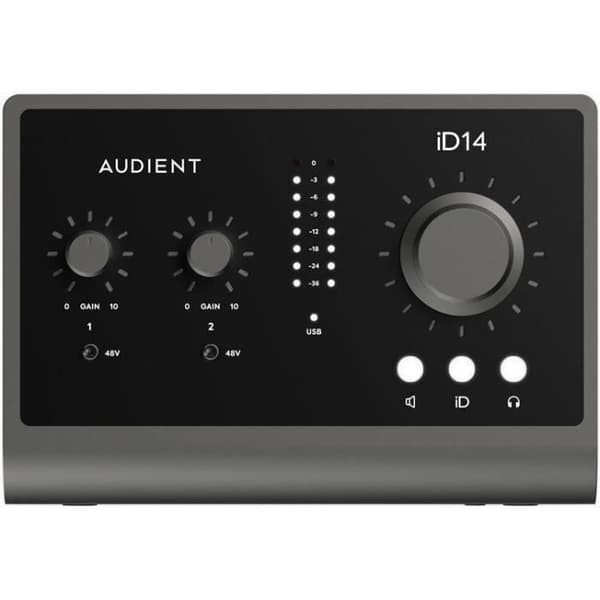 AUDIENT ID14 MKII - Ljudkort 2 ingångar 4 utgångar 24 bitar 96 kHz