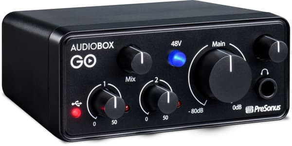 PreSonus Audiobox GO - USB-lydkort