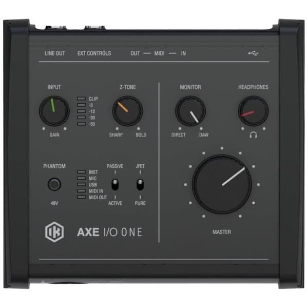 Gränssnitt audio IK Multimedia AXE I/O ONE Inkluderad mjukvara