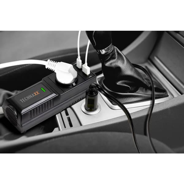 Technaxx Växelriktare TE21 200 W 12 V/DC - 230 V/AC