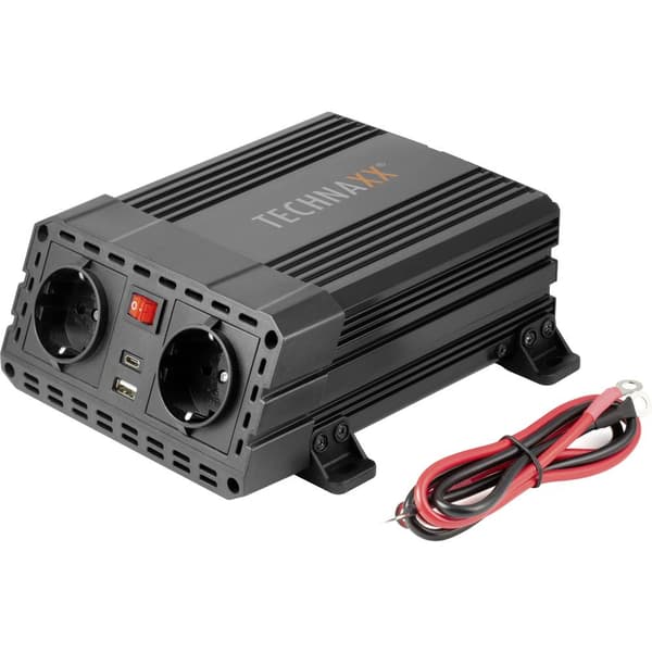 Technaxx Växelriktare TE19 600 W 12 V/DC - 230 V/AC