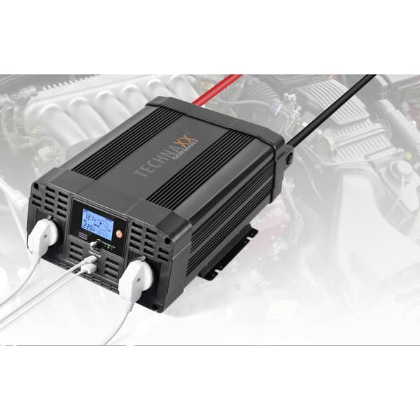 Technaxx Växelriktare TE20 2000 W 12 V/DC - 230 V/AC
