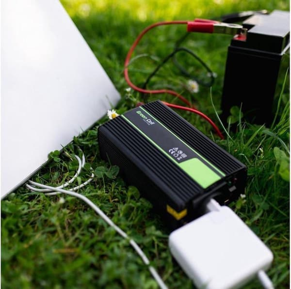 Green Cell INV03DE strømadapter/inverter Auto/Indendørs 500 W Sort