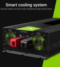 Miniatyrbillede 5 af 10: Green Cell INV11 strømadapter/inverter Auto 2000 W Sort