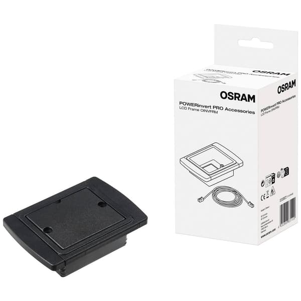 OSRAM POWERinvert PRO Accessories LCD Frame OINVFRM Fjärrkontroll 600 cm OINVFRM 30 mm x 70 mm x 100 mm