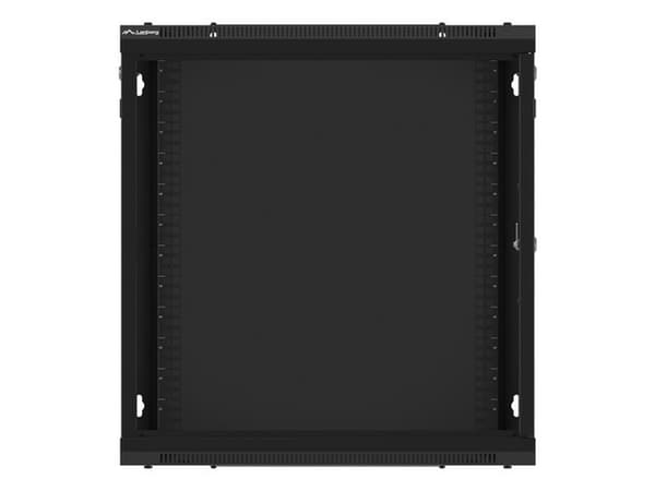 Lanberg WF01-6412-00B rack cabinet 12U Wall mounted rack Black