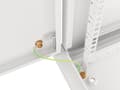 Miniatyrbillede 8 af 11: LANBERG WALL MOUNT RACK CABINET 19" 9U 600X600