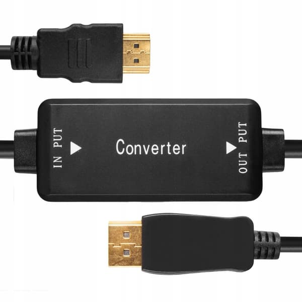HDMI-Displayport Converter -sovitin CABLE 1.8M