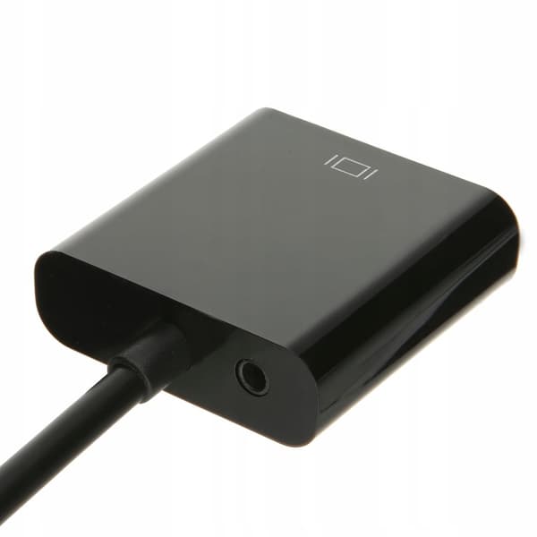ADAPTER mini HDMI - VGA MUUNTIN DSUB + ÄÄNI