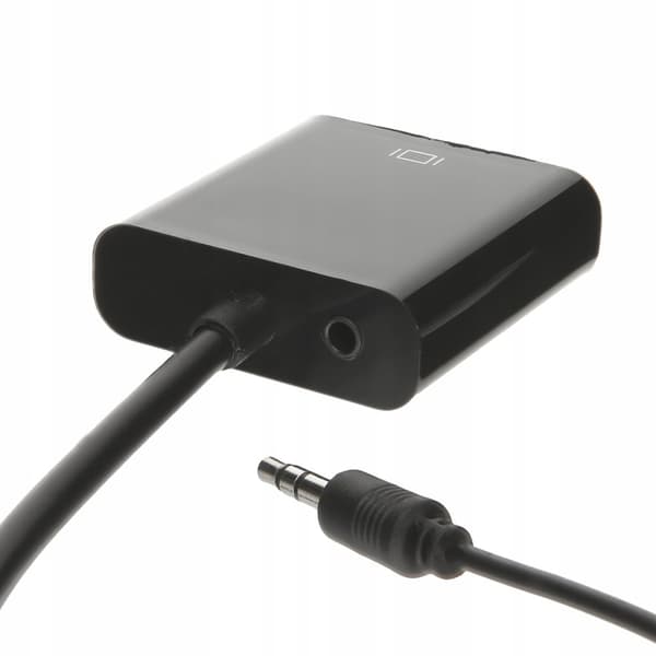 ADAPTER mini HDMI - VGA MUUNTIN DSUB + ÄÄNI