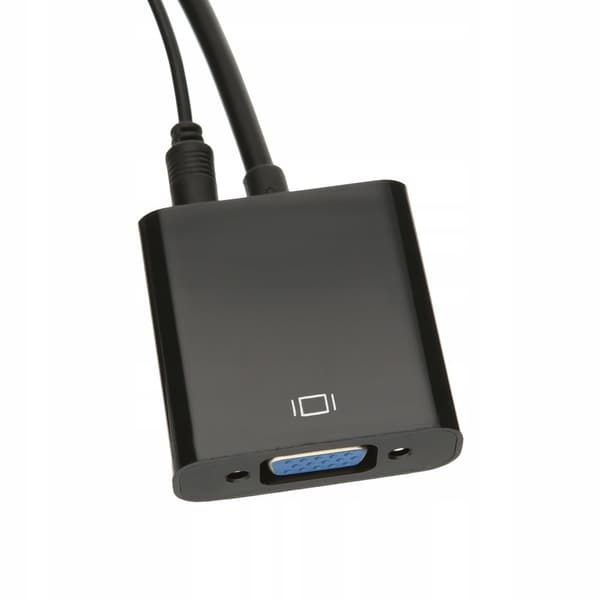 ADAPTER mini HDMI - VGA MUUNTIN DSUB + ÄÄNI